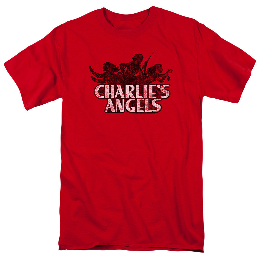 Charlies Angels Charlies Angels Vintage Logo T Shirt - Big Sword